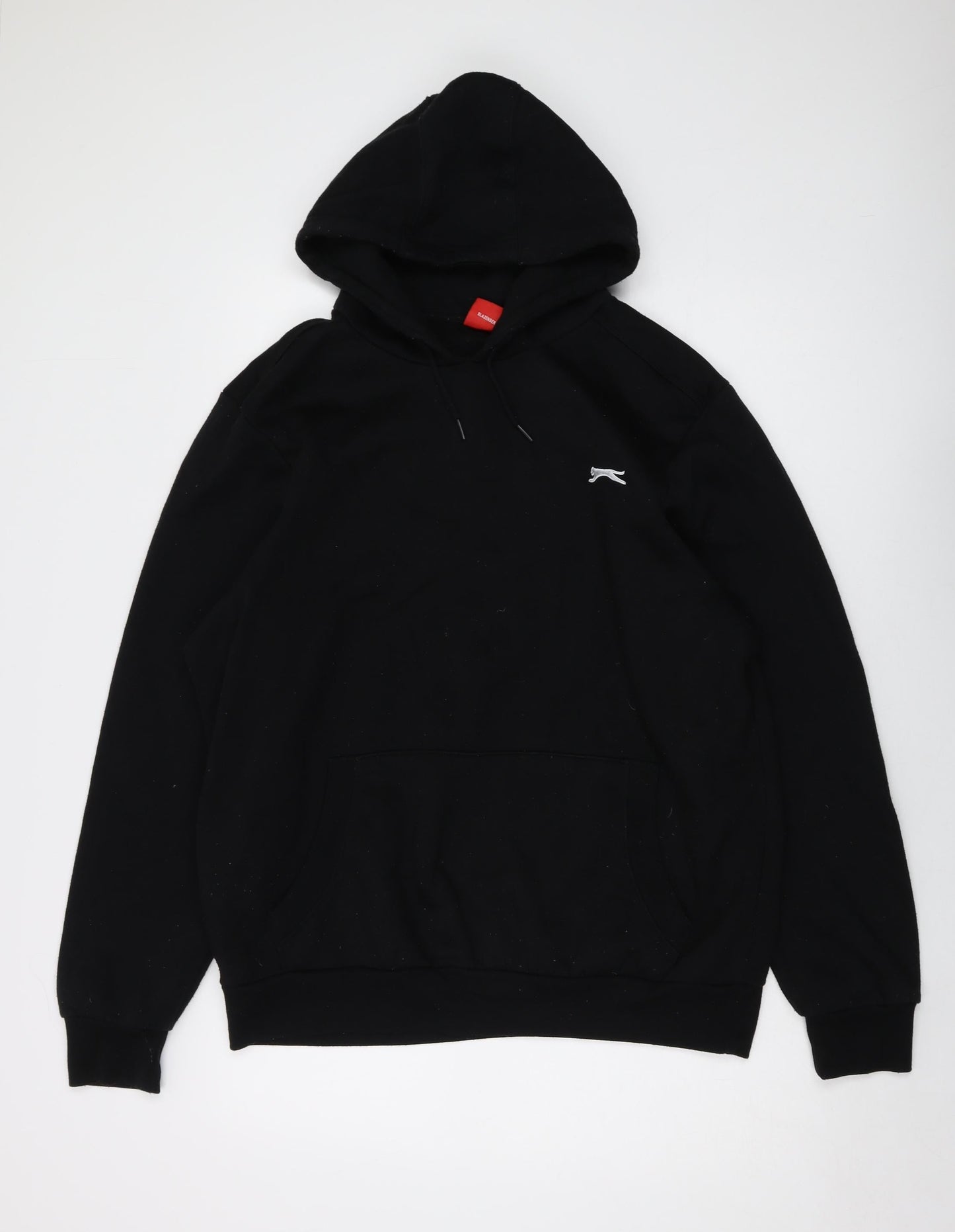 Mens UK Size L Slazenger Black Pullover Hoodie