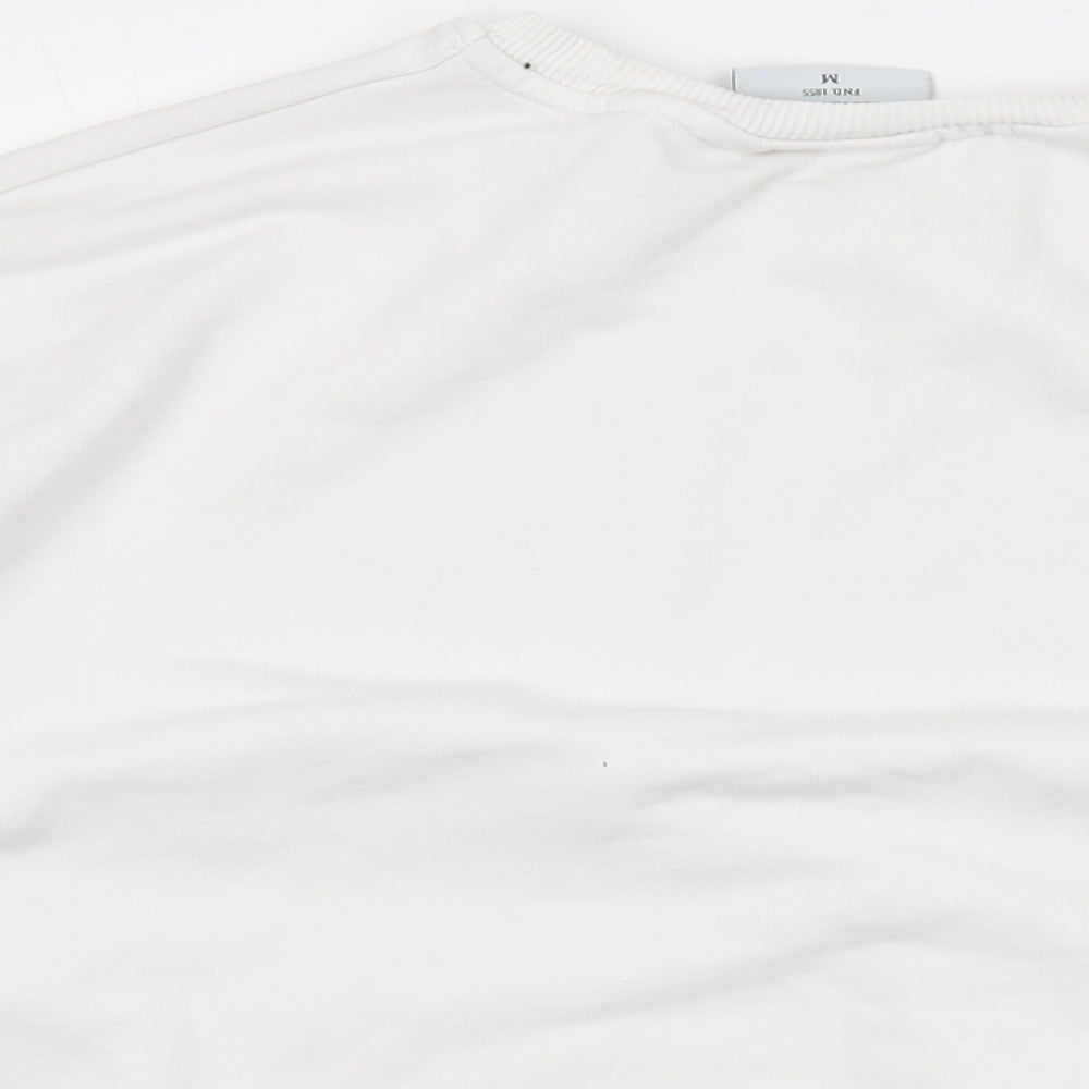 Womens UK Size 12 MSU White Pullover Sweatshirt