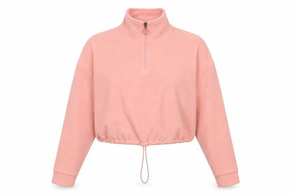 Womens UK Size S Brave Soul Pink Pullover Sweatshirt