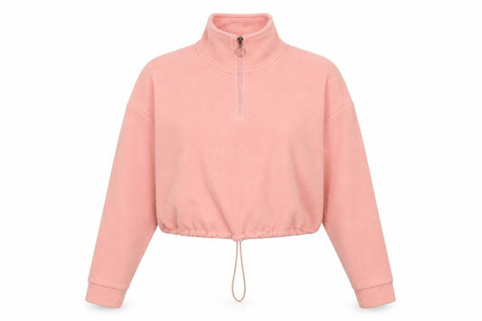 Womens UK Size S Brave Soul Pink Pullover Sweatshirt