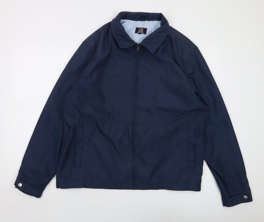 Mens UK Size L Huston Harbour Blue Jacket
