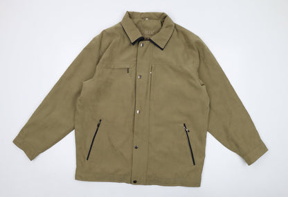 Mens UK Size M PL-MODE Brown Jacket
