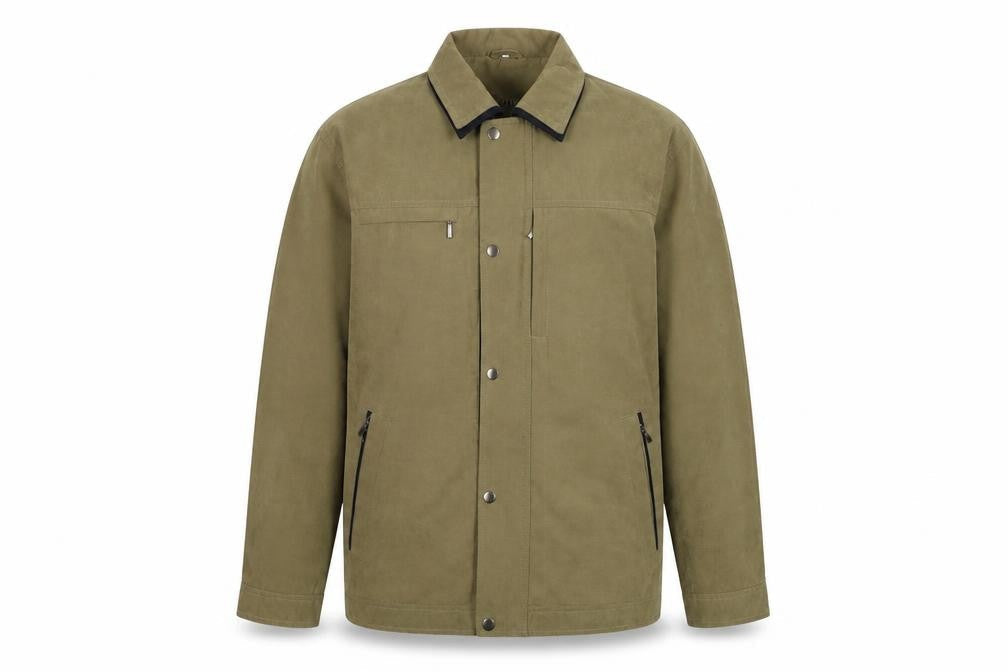 Mens UK Size M PL-MODE Brown Jacket