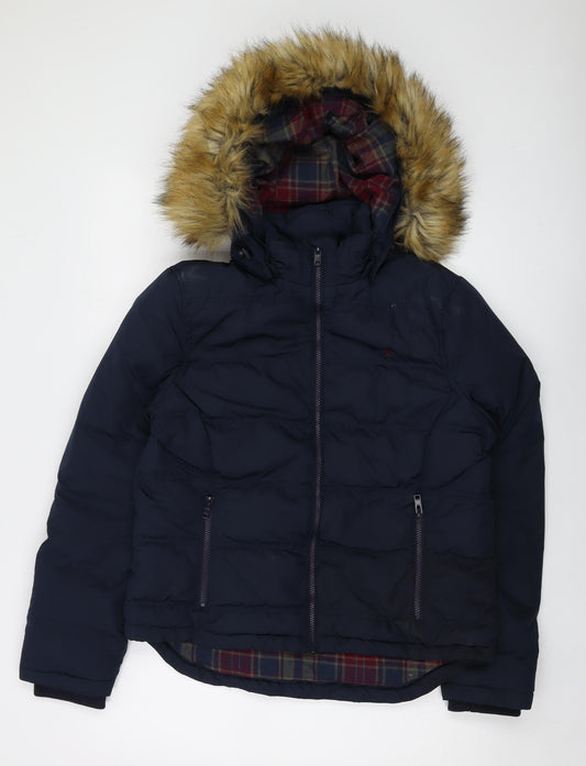 Womens UK Size 14 Jack Wills Blue Jacket
