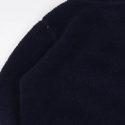 Joues Womens Blue Jacket Size 12 Zip