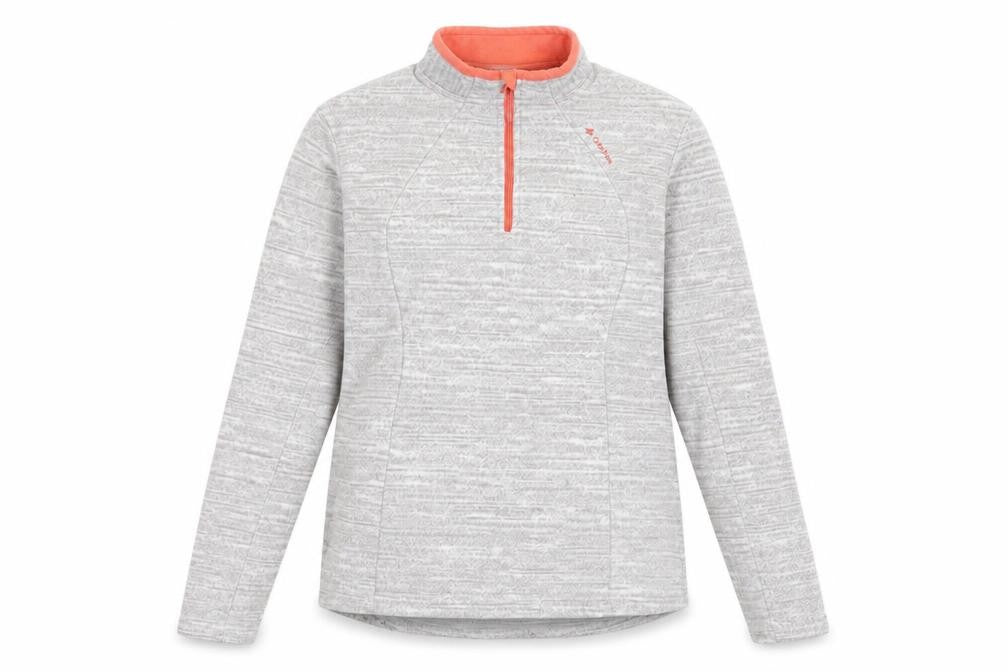 Womens UK Size XL Quechua Grey Pullover Sweatshirt
