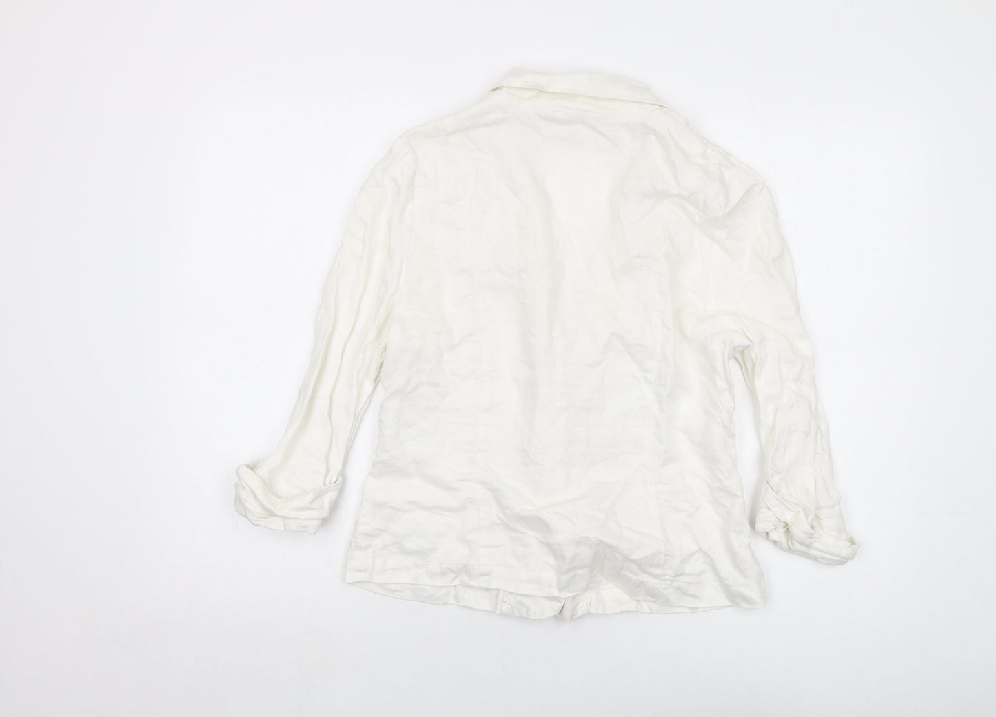 Womens UK Size 12 New Look Ivory Jacket