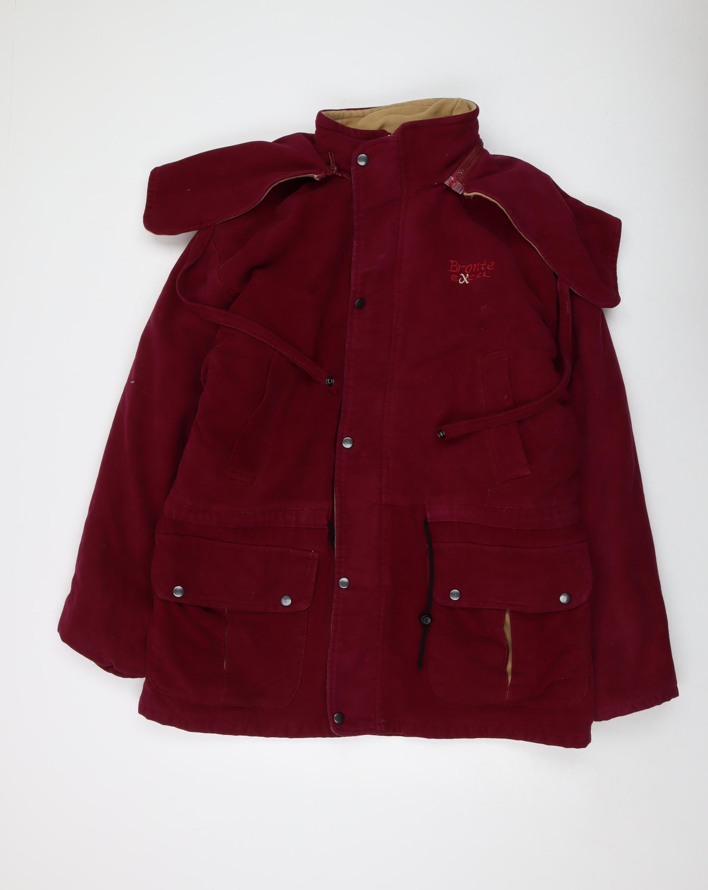 Mens UK Size M Bronte Red Jacket