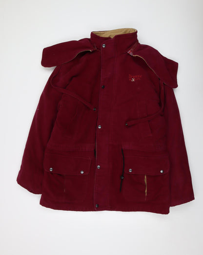 Mens UK Size M Bronte Red Jacket