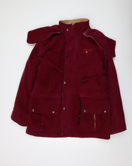 Mens UK Size M Bronte Red Jacket