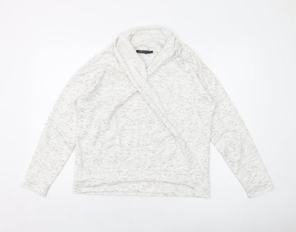 Womens UK Size 14 Marks and Spencer Ivory Pullover Sweatshirt