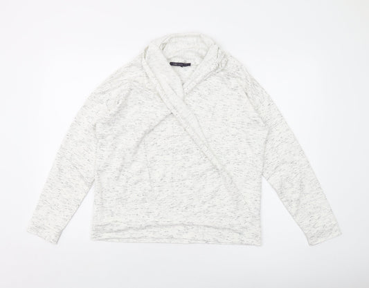 Womens UK Size 14 Marks and Spencer Ivory Pullover Sweatshirt