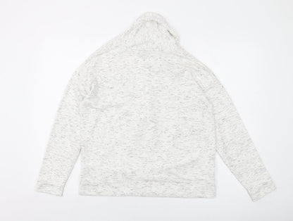 Womens UK Size 14 Marks and Spencer Ivory Pullover Sweatshirt