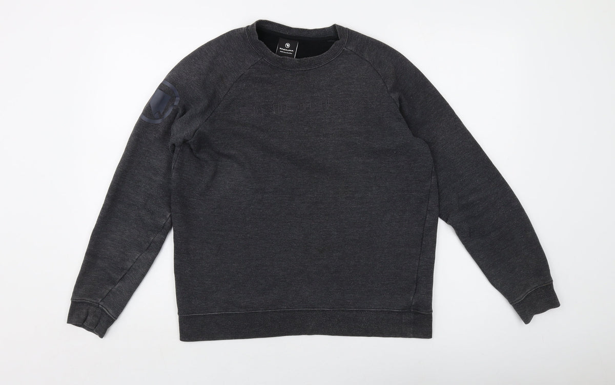 Endura Womens Grey Cotton Pullover Sweatshirt Size S Pullover