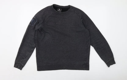 Endura Womens Grey Cotton Pullover Sweatshirt Size S Pullover