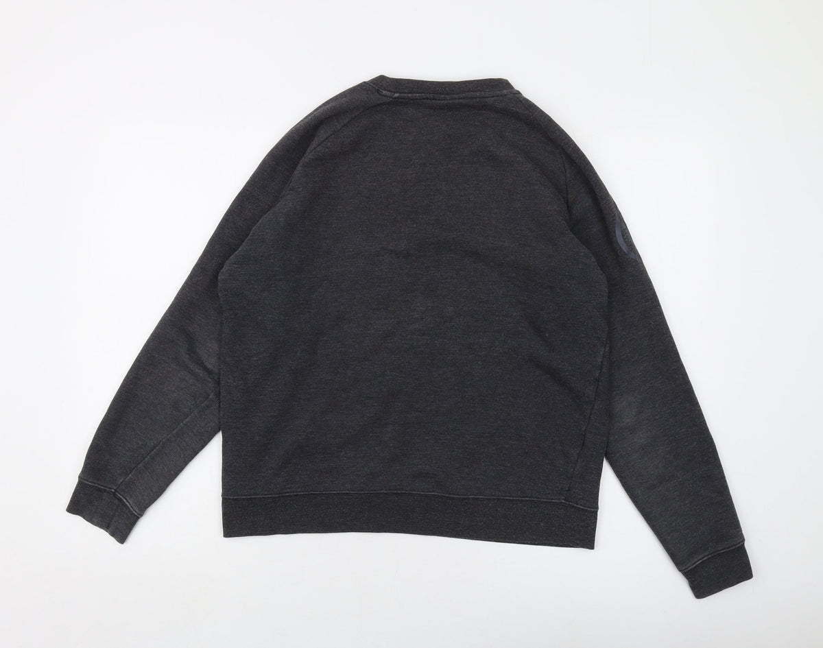 Endura Womens Grey Cotton Pullover Sweatshirt Size S Pullover