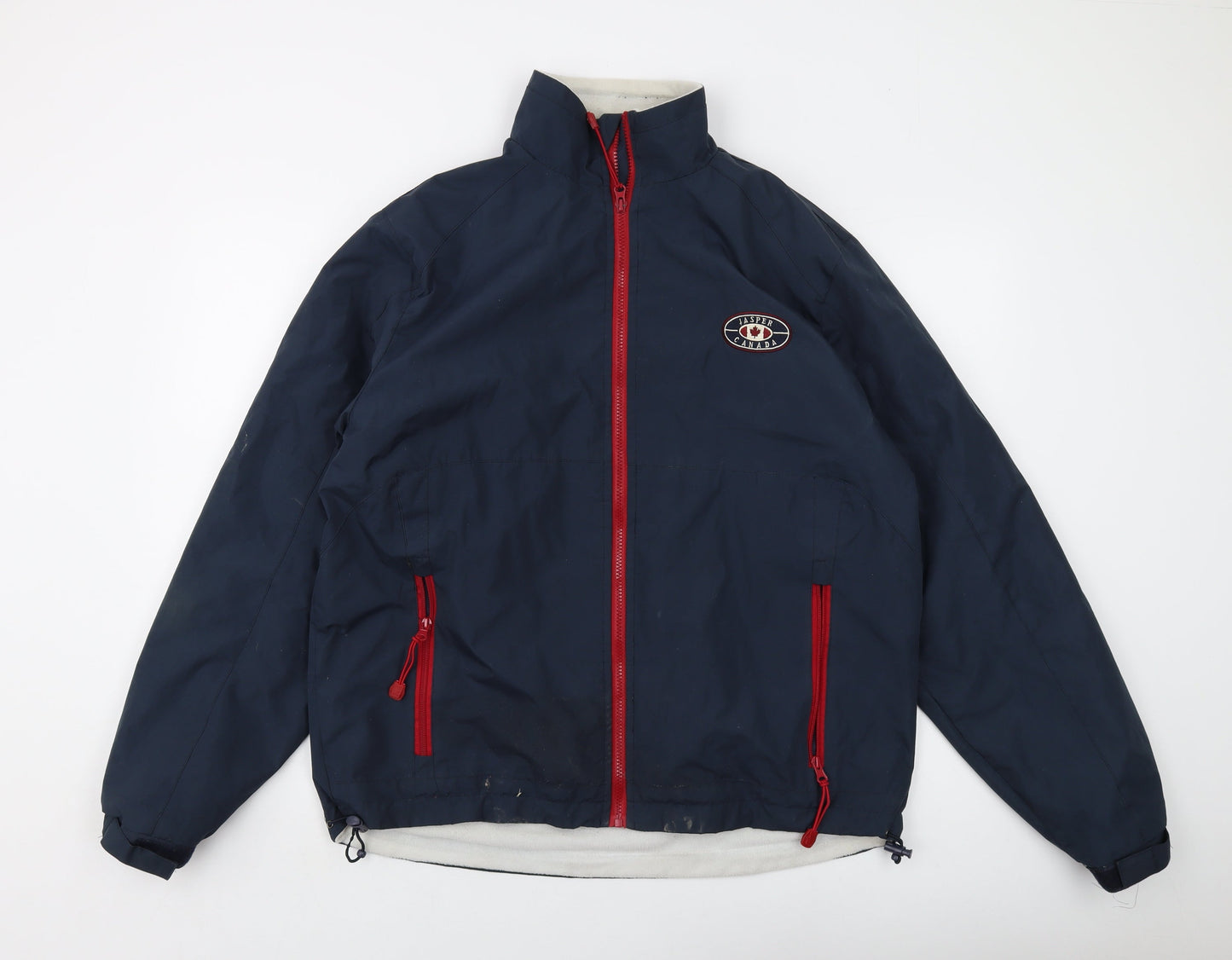 Mens UK Size L Jasper Canada Blue Jacket