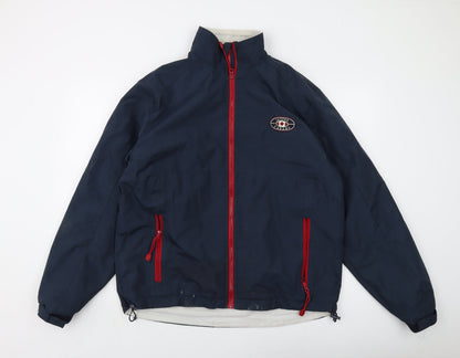 Mens UK Size L Jasper Canada Blue Jacket