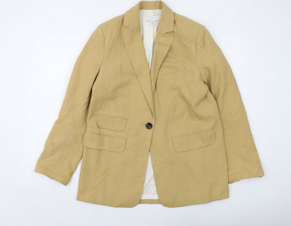 Womens UK Size 12 Topshop Beige Jacket