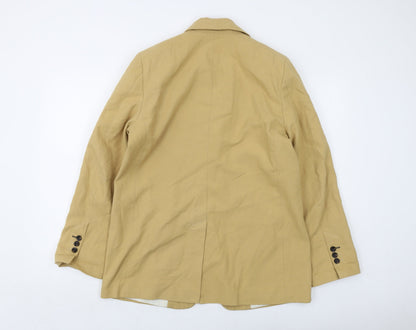 Womens UK Size 12 Topshop Beige Jacket