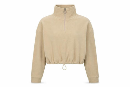 Womens UK Size S Brave Soul Beige Pullover Sweatshirt