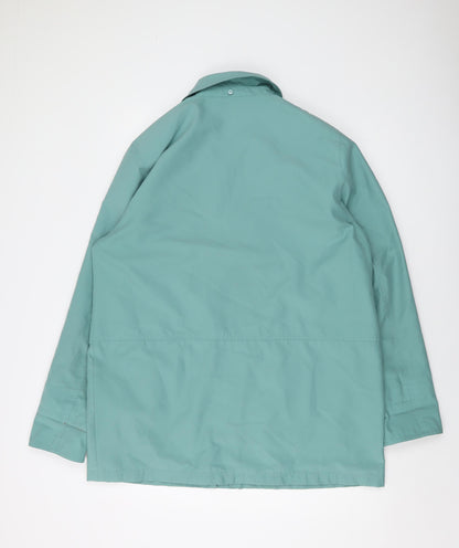 Back view of Dannamic women’s green jacket, size L, zip