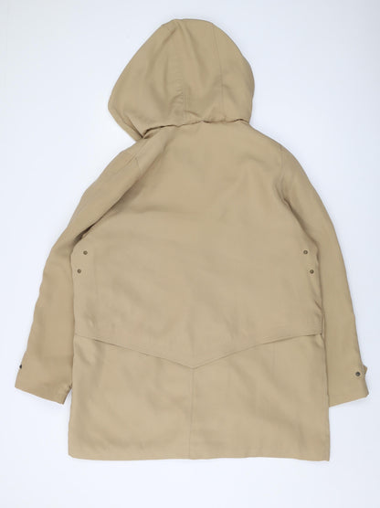 Womens UK Size 18 David Barry Beige Jacket