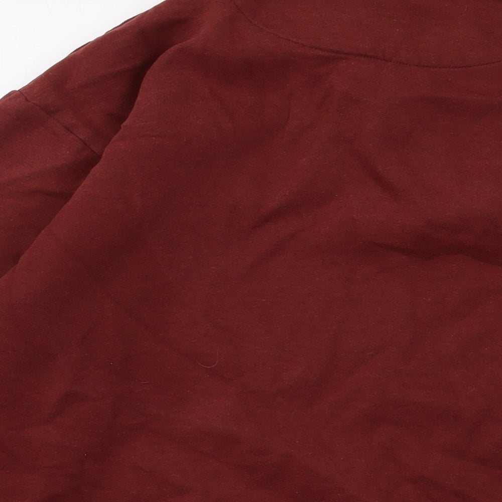 Mens UK Size M Springfield Red Pullover Sweatshirt