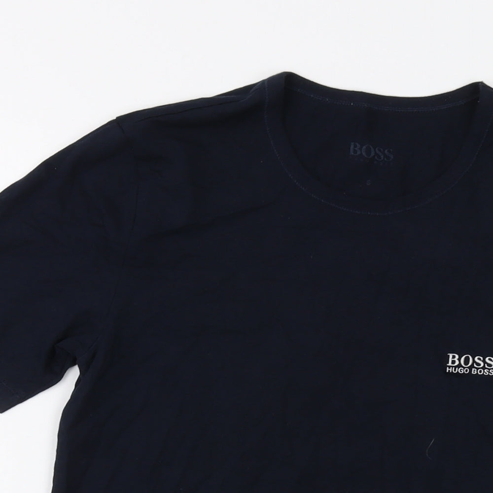 Mens UK Size S Boss Blue  T-Shirt