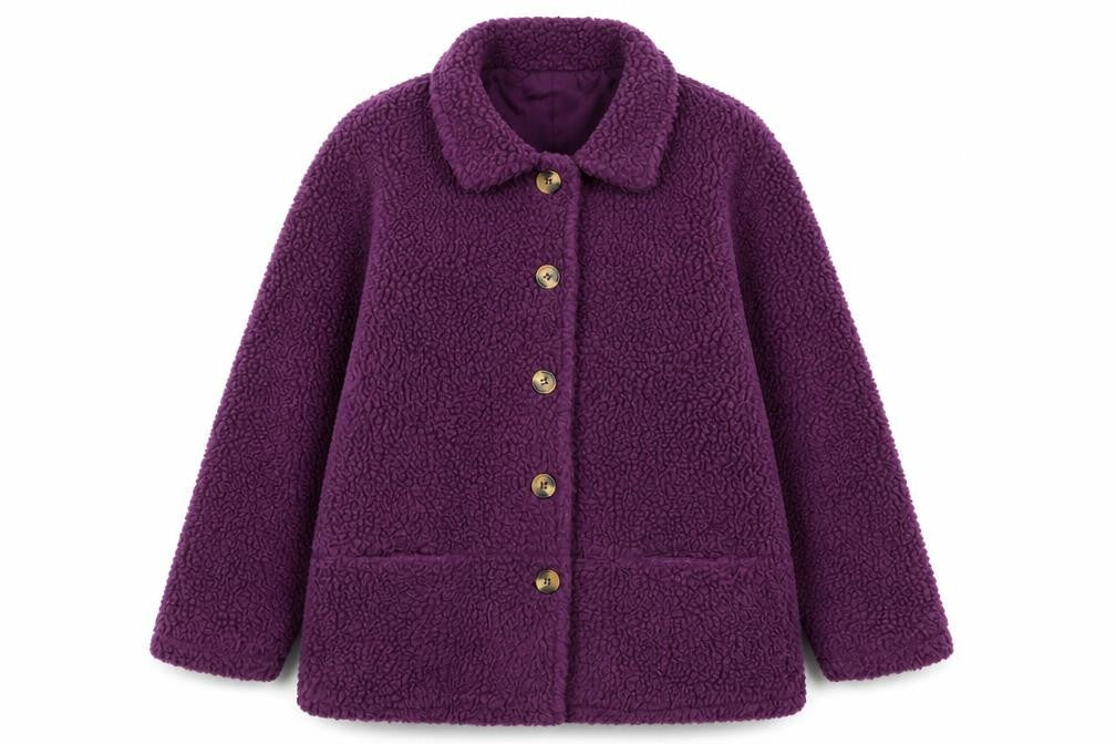 Womens UK Size 14 Damart Purple Jacket