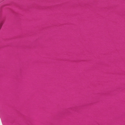 New York Womens Purple Cotton Pullover Sweatshirt Size S Pullover