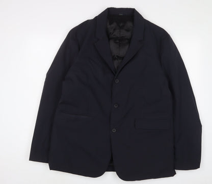Mens UK Size 44 Marks and Spencer Regular Blue Suit Jacket