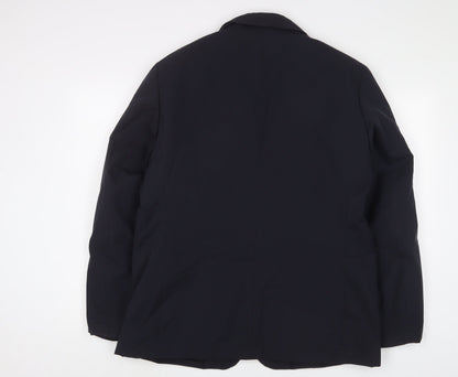 Mens UK Size 44 Marks and Spencer Regular Blue Suit Jacket