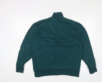 Topman Mens Blue Cotton Pullover Sweatshirt Size XS