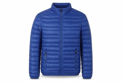 Marks & Spencer Mens Blue Puffer Jacket Jacket Size S Zip