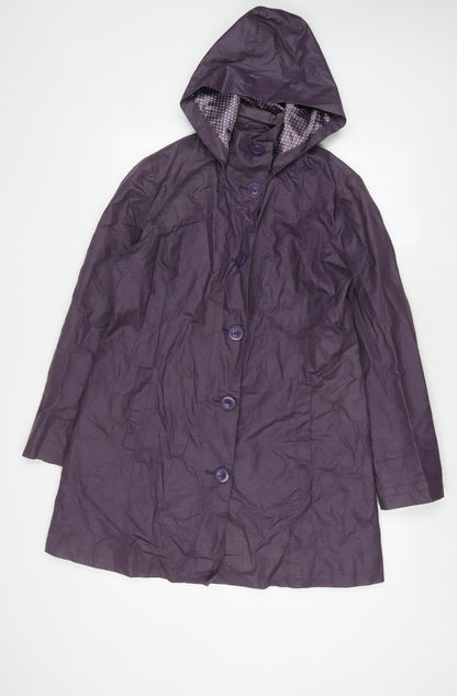 Womens UK Size 12 Per Una Purple Jacket