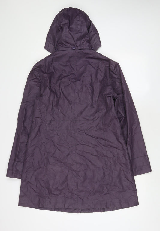 Per Una Womens Purple Jacket Size 12 Zip