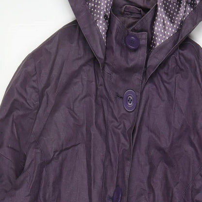 Womens UK Size 12 Per Una Purple Jacket