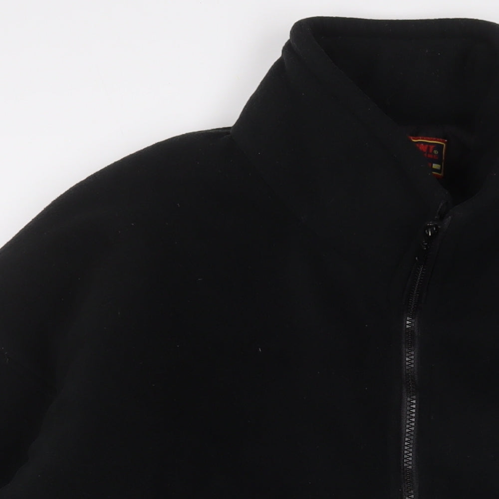 Mens UK Size XL High Mount Black Jacket