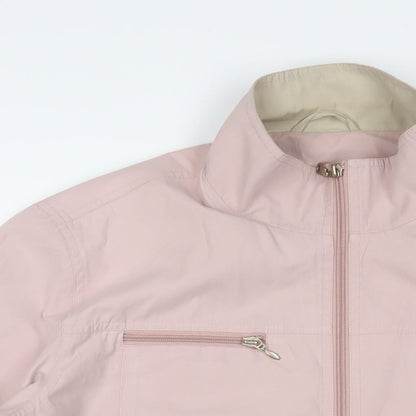 Berkertex Womens Pink Jacket Size 14 Zip