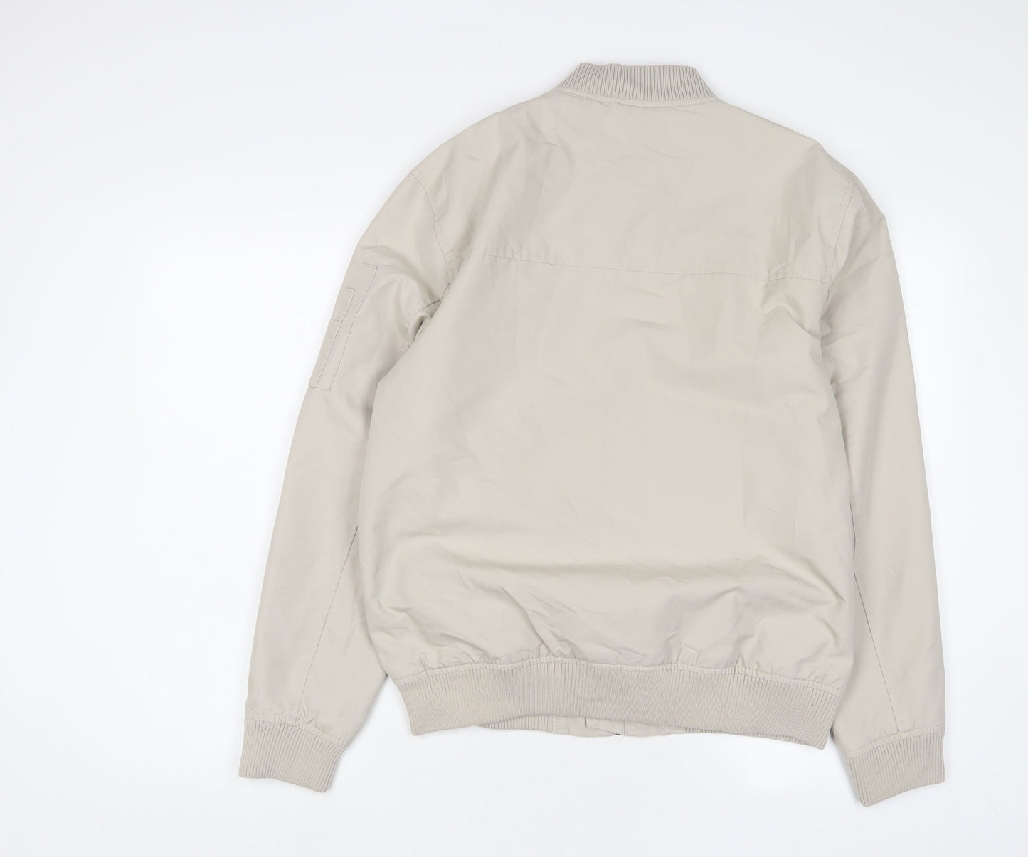 Mens UK Size M River Island Beige Jacket