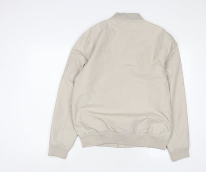 Mens UK Size M River Island Beige Jacket