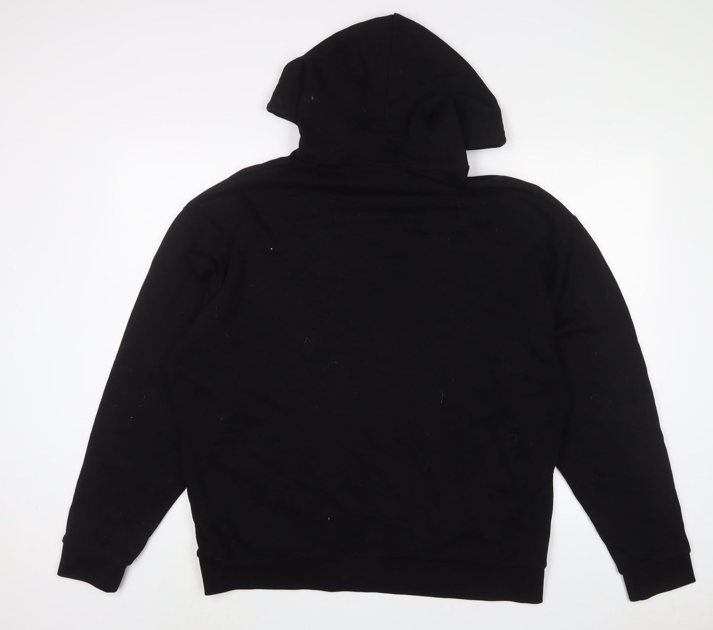 Mens UK Size L ASOS Black Pullover Hoodie