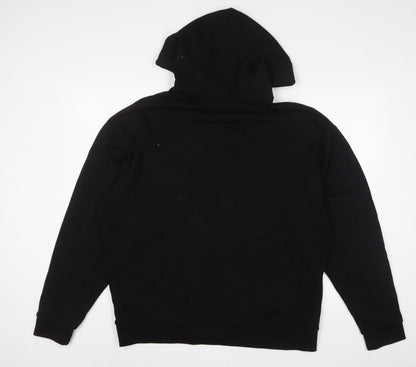 Mens UK Size L ASOS Black Pullover Hoodie