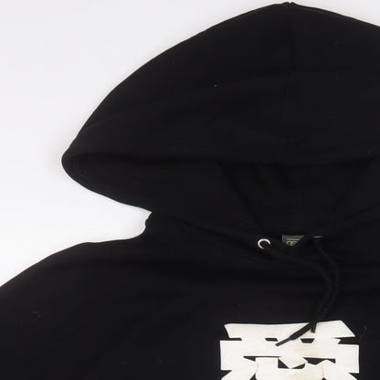 Mens UK Size L ASOS Black Pullover Hoodie