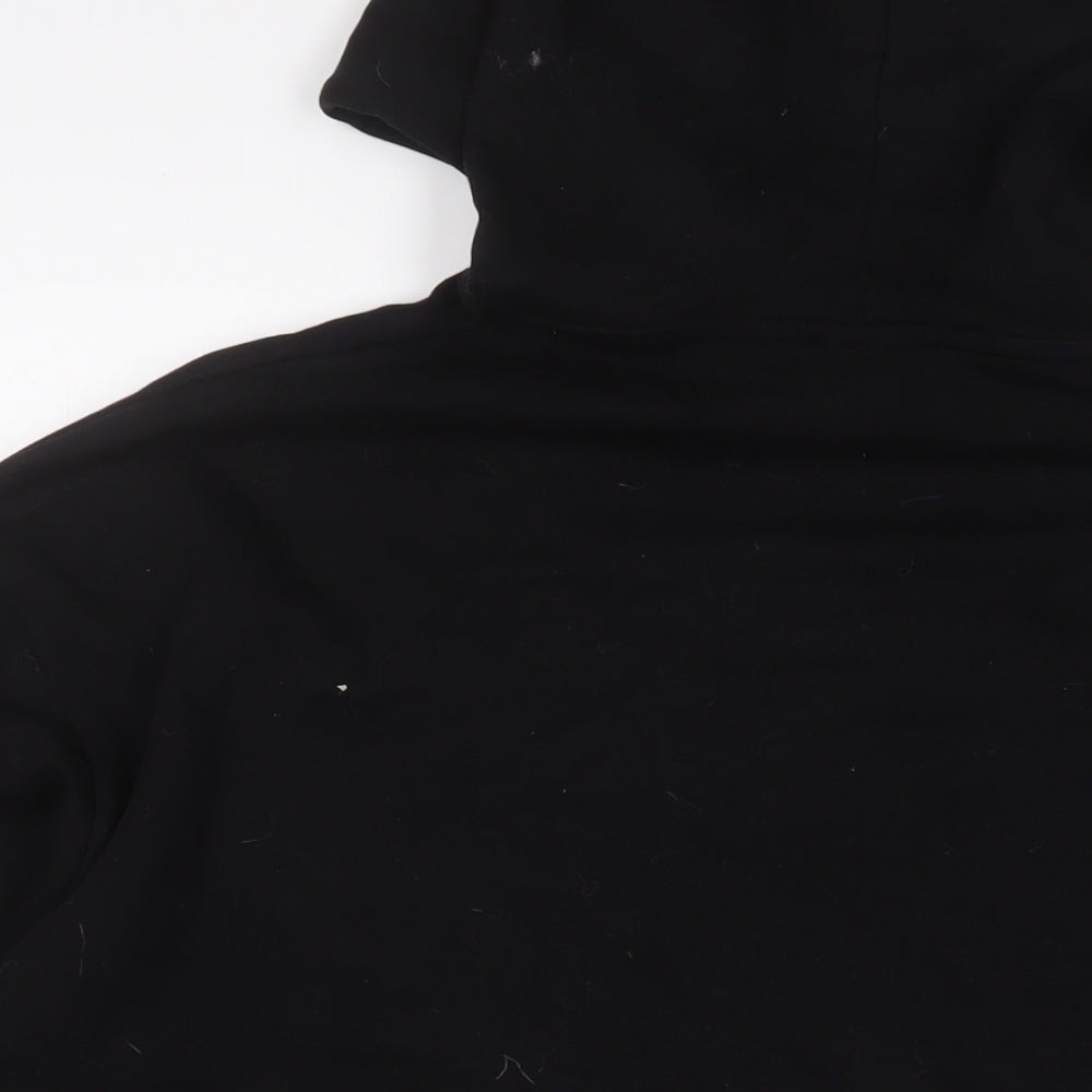 Mens UK Size L ASOS Black Pullover Hoodie