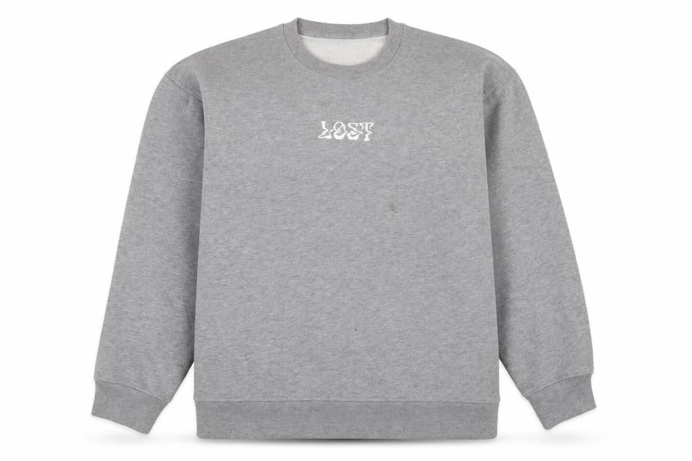 Mens UK Size XL Topman Grey Pullover Sweatshirt