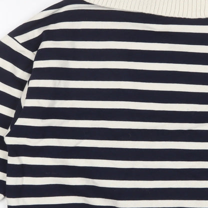 Womens UK Size S Marks and Spencer Blue Pullover Sweatshirt