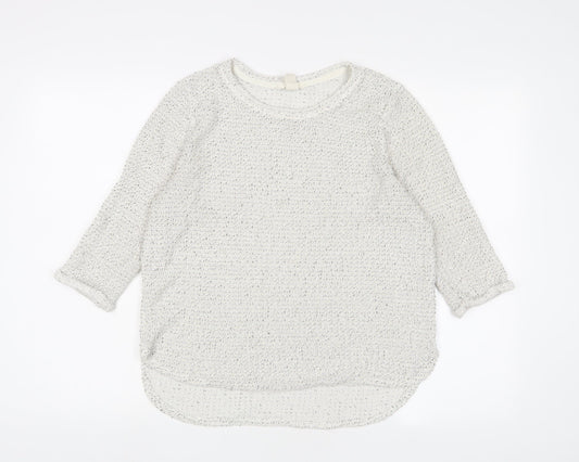 Womens UK Size M H&M Grey Pullover Jumper