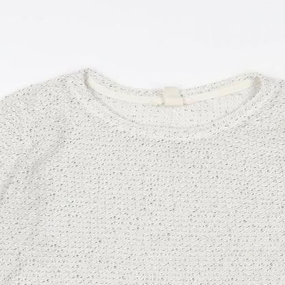Womens UK Size M H&M Grey Pullover Jumper